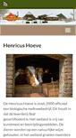 Mobile Screenshot of henricushoeve.net